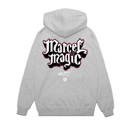 Texas A&M - NCAA Football : Marcel Reed - Marcel Magic Premium Hooded Sweatshirt-1