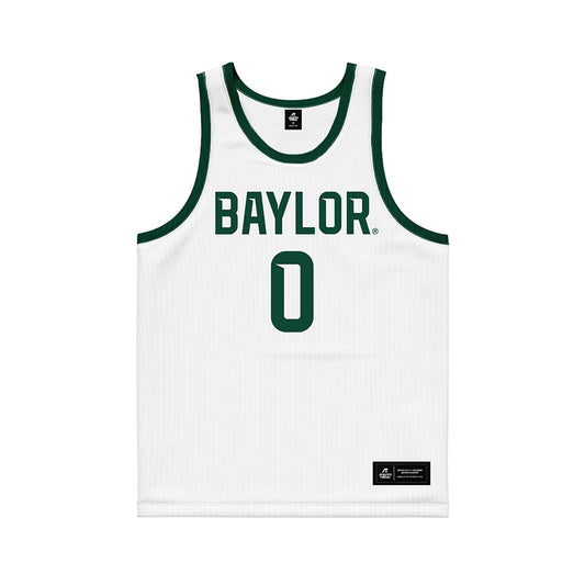 Baylor - NCAA Men's Basketball : Daniel Skillings Jr - White Basketball Jersey-0