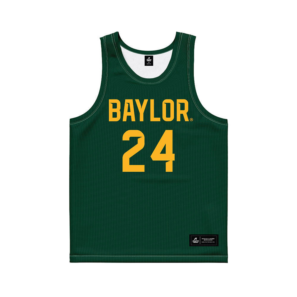 Baylor - NCAA Men's Basketball : Tounde Yessoufou - Green Basketball Jersey-0