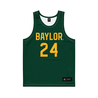 Baylor - NCAA Men's Basketball : Tounde Yessoufou - Green Basketball Jersey-0
