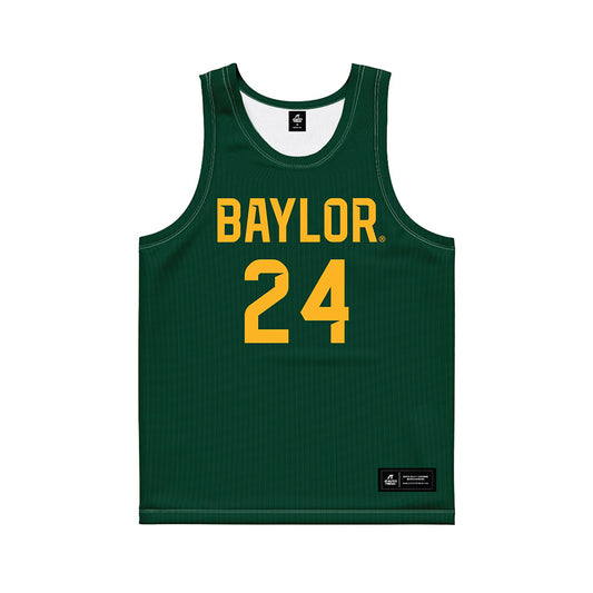 Baylor - NCAA Men's Basketball : Tounde Yessoufou - Green Basketball Jersey-0