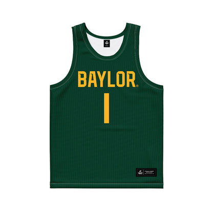 Baylor - NCAA Men's Basketball : Jaylon White - Green Basketball Jersey-0