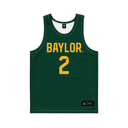 Baylor - NCAA Men's Basketball : Will Kuykendall - Green Basketball Jersey-0