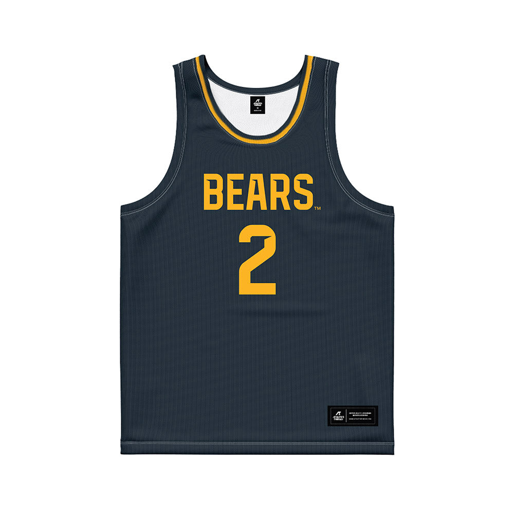 Baylor - NCAA Men's Basketball : Will Kuykendall - Anthracite Basketball Jersey-0