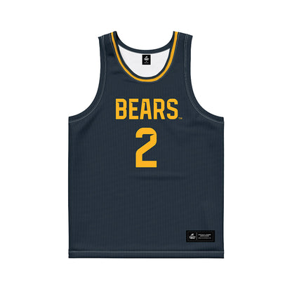 Baylor - NCAA Men's Basketball : Will Kuykendall - Anthracite Basketball Jersey-0
