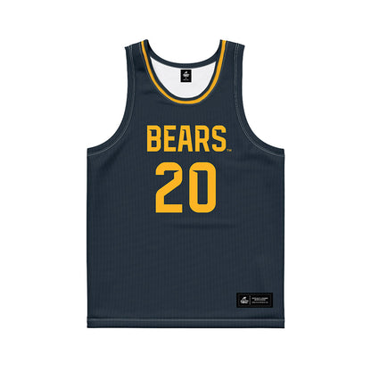 Baylor - NCAA Men's Basketball : Maikcol Perez - Anthracite Basketball Jersey-0