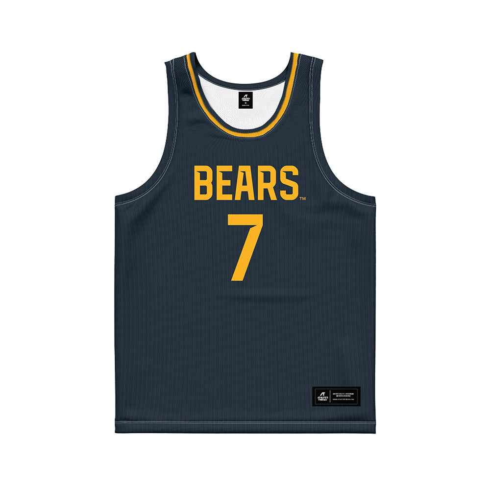 Baylor - NCAA Men's Basketball : Andre Iguodala II - Anthracite Basketball Jersey-0