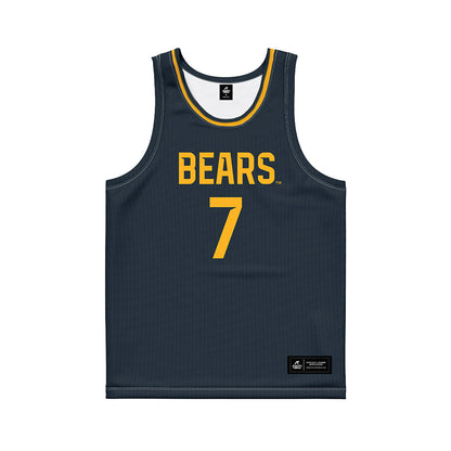 Baylor - NCAA Men's Basketball : Andre Iguodala II - Anthracite Basketball Jersey-0