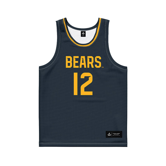 Baylor - NCAA Men's Basketball : Michael Rataj - Anthracite Basketball Jersey-0