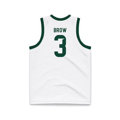 Baylor - NCAA Women's Basketball : Ella Brow - White Basketball Jersey-1