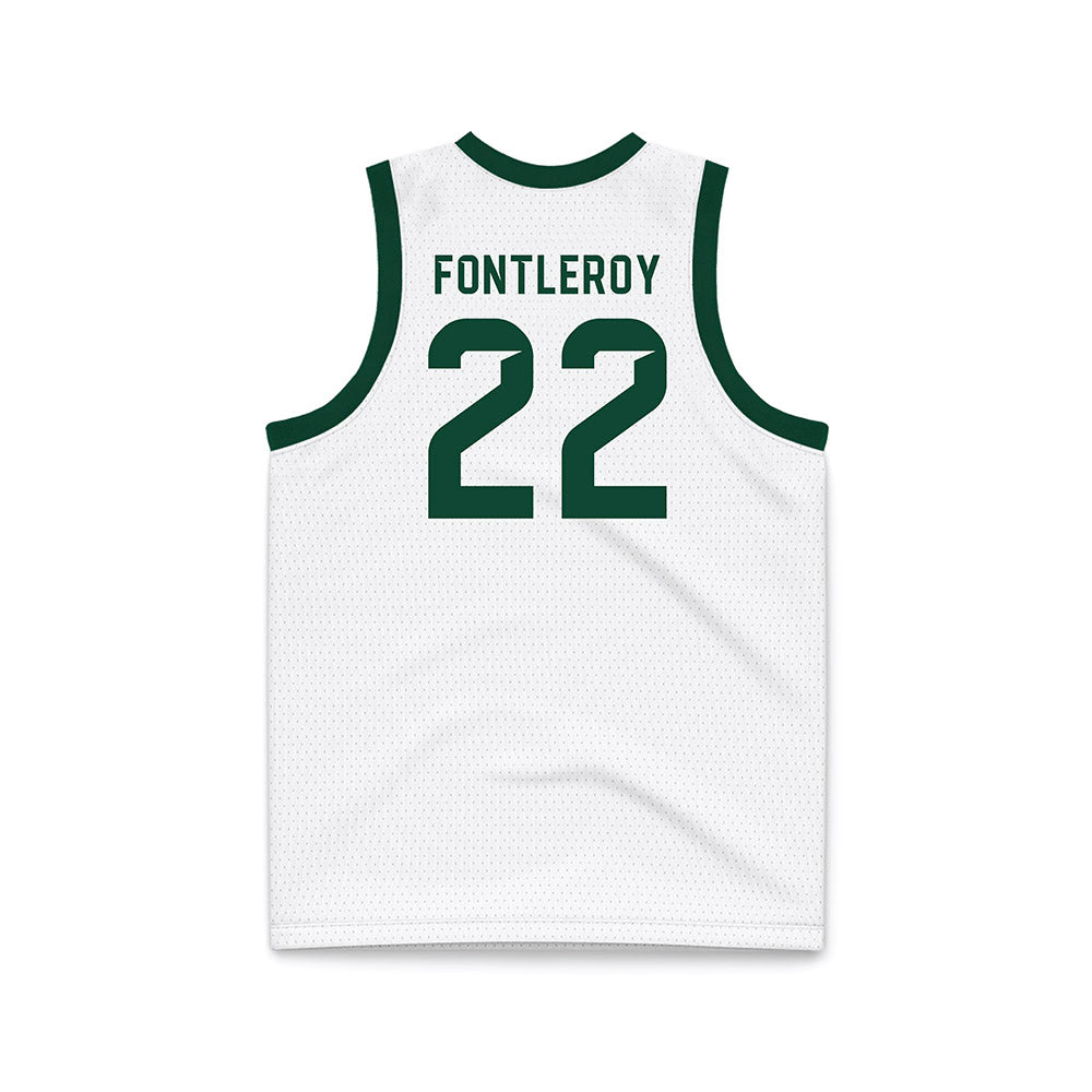 Baylor - NCAA Women's Basketball : Bella Fontleroy - White Basketball Jersey-1