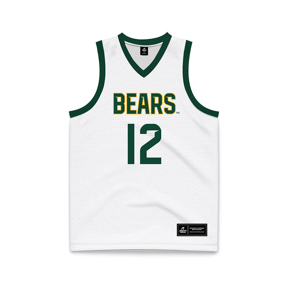 Baylor - NCAA Women's Basketball : Kyla Abraham - White Basketball Jersey-0