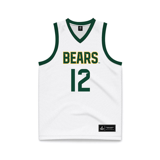 Baylor - NCAA Women's Basketball : Kyla Abraham - White Basketball Jersey-0