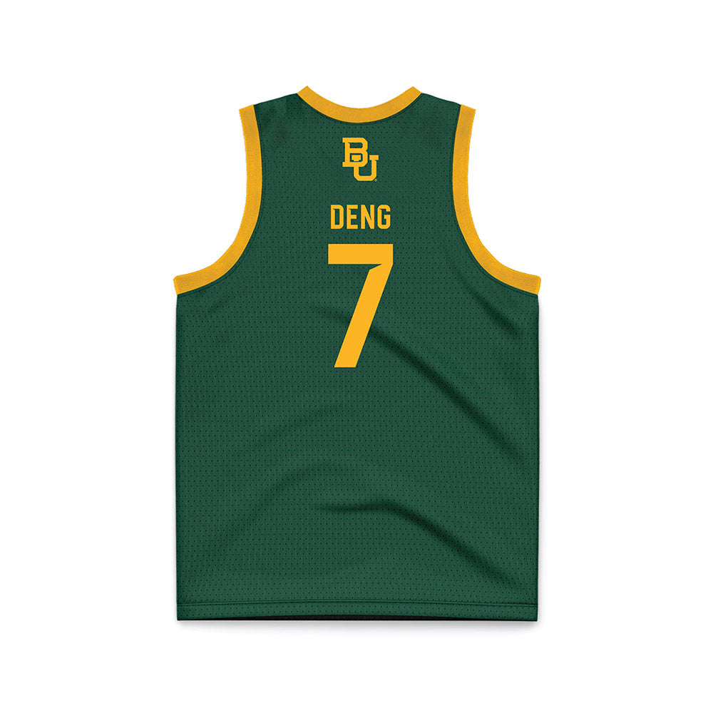 Baylor - NCAA Women's Basketball : Yuting Deng - Green Basketball Jersey-1