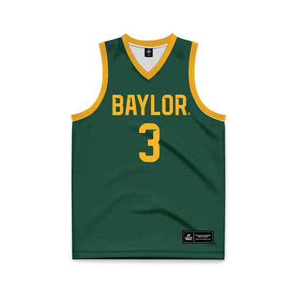 Baylor - NCAA Women's Basketball : Ella Brow - Green Basketball Jersey-0