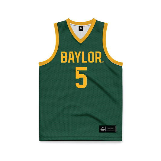 Baylor - NCAA Women's Basketball : Darianna Littlepage-Buggs - Green Basketball Jersey-0