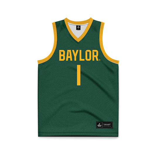 Baylor - NCAA Women's Basketball : Ines Goryanova - Green Basketball Jersey-0