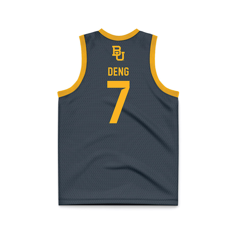Baylor - NCAA Women's Basketball : Yuting Deng - Anthracite Basketball Jersey-1