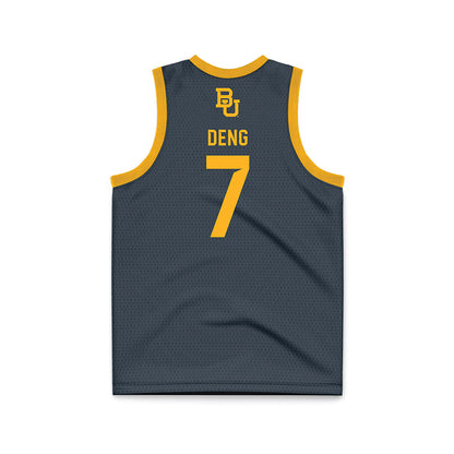 Baylor - NCAA Women's Basketball : Yuting Deng - Anthracite Basketball Jersey-1
