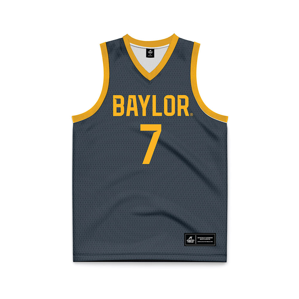 Baylor - NCAA Women's Basketball : Yuting Deng - Anthracite Basketball Jersey-0