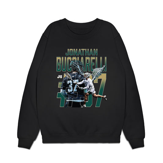 Jacksonville - NCAA Men's Lacrosse : Jonathan Bucciarelli - Collage Premium Crewneck Sweatshirt-0