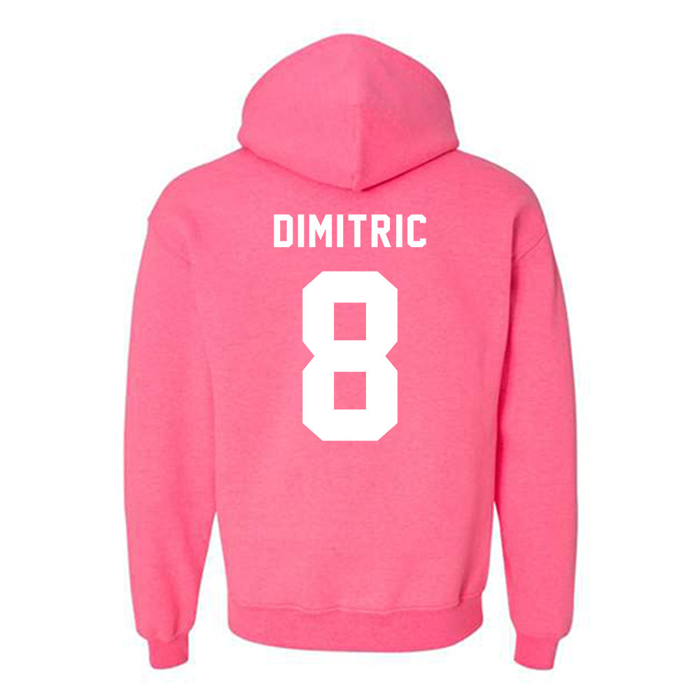 PFW - NCAA Women's Volleyball : Miona Dimitric - Classic Shersey Hooded Sweatshirt-1