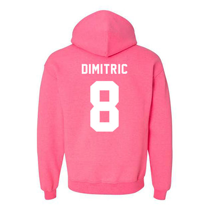 PFW - NCAA Women's Volleyball : Miona Dimitric - Classic Shersey Hooded Sweatshirt-1