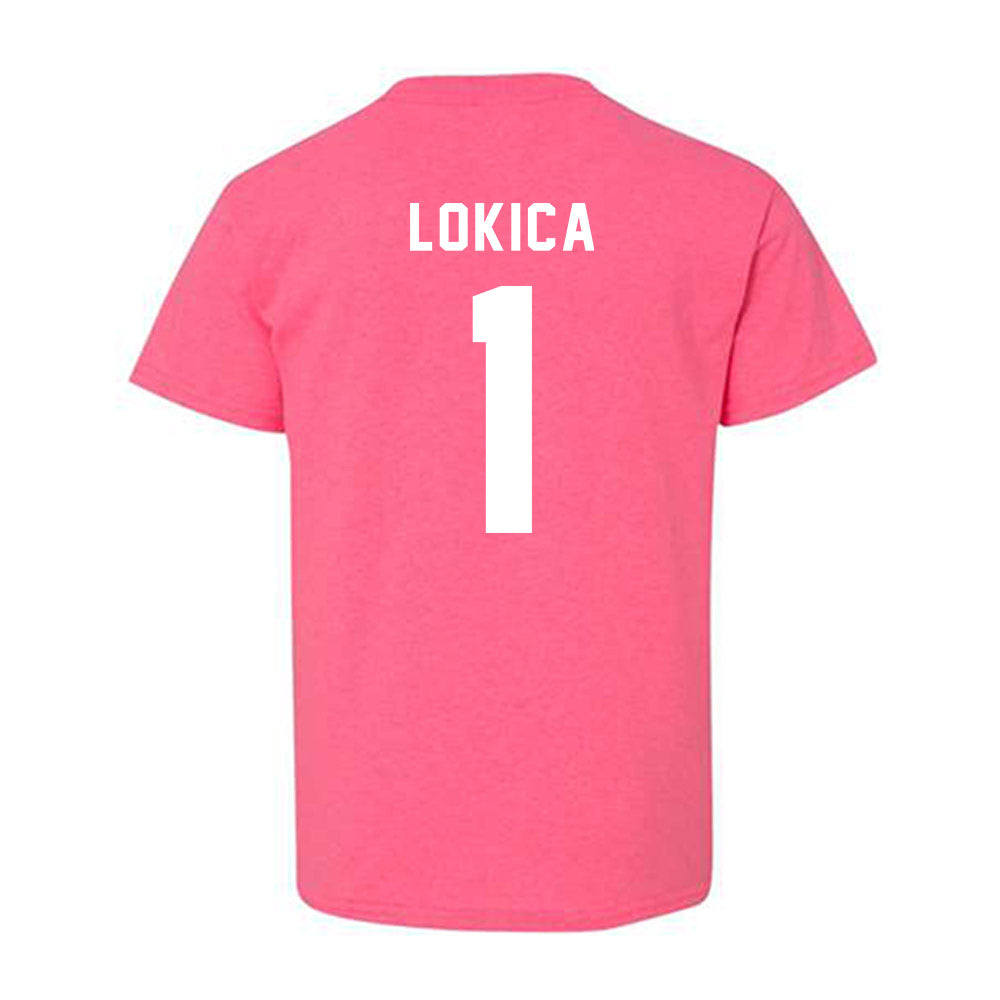 PFW - NCAA Women's Basketball : Nika Lokica - Classic Shersey Youth T-Shirt-1