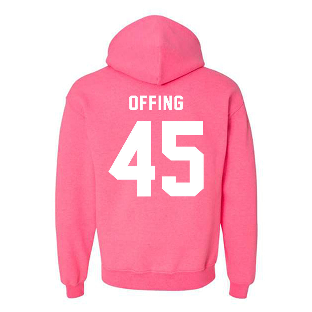 PFW - NCAA Women's Basketball : Hillary Offing - Classic Shersey Hooded Sweatshirt-1