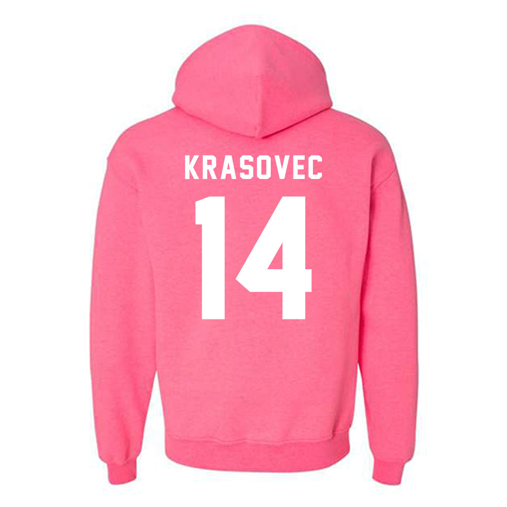 PFW - NCAA Women's Basketball : Lili Krasovec - Classic Shersey Hooded Sweatshirt-1