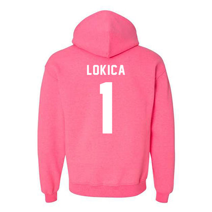 PFW - NCAA Women's Basketball : Nika Lokica - Classic Shersey Hooded Sweatshirt-1