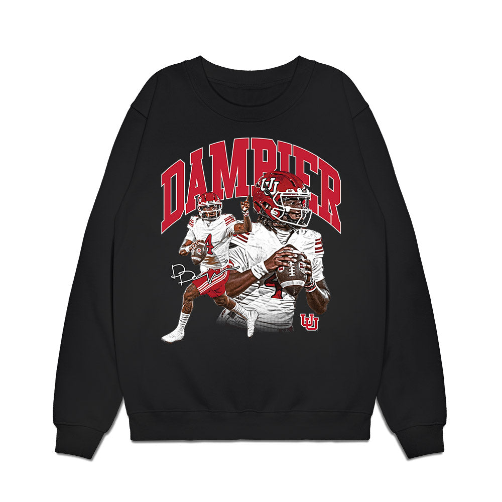 Utah - NCAA Football : Devon Dampier - Collage Premium Crewneck Sweatshirt-0