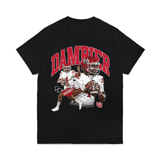 Utah - NCAA Football : Devon Dampier - Collage Comfort Colors T-Shirt-0