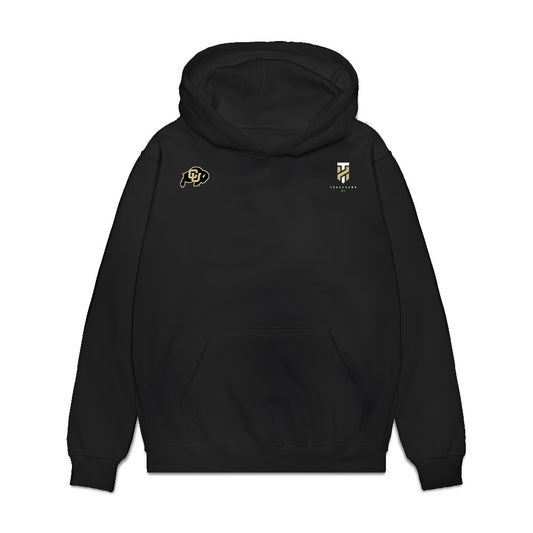 Colorado - NCAA Football : DeKalon Taylor - Individual Collage Premium Hooded Sweatshirt-0