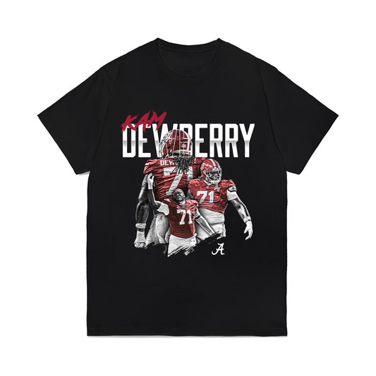 Alabama - NCAA Football : Kam Dewberry - Collage Comfort Colors T-Shirt-0