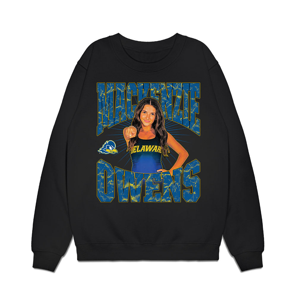 Delaware - NCAA Women's Track & Field : Mackenzie Owens - Collage Premium Crewneck Sweatshirt-0