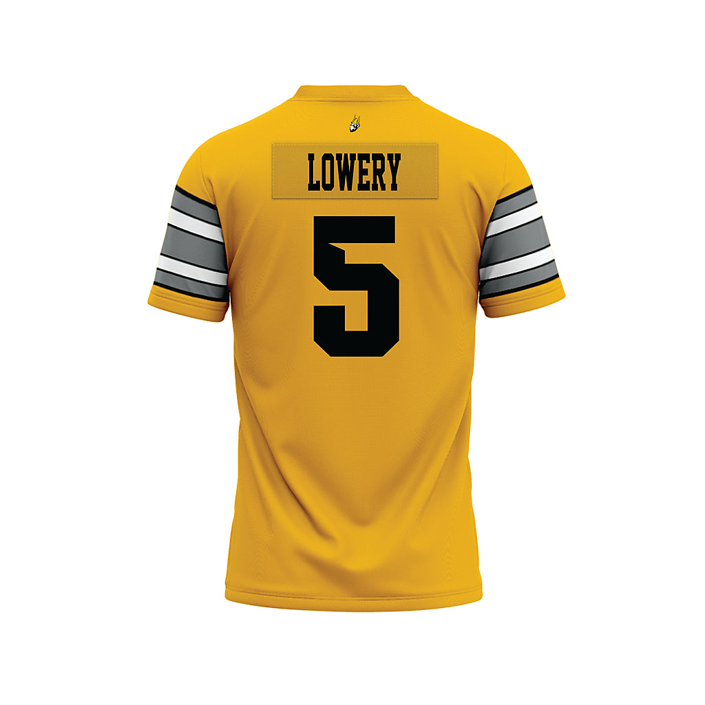 Idaho - NCAA Football : Tsiyown Lowery - Premium Football Jersey-1