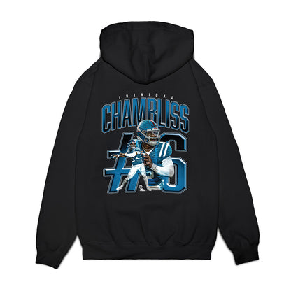 Ole Miss - NCAA Football : Trinidad Chambliss - Collage Premium Hooded Sweatshirt-1