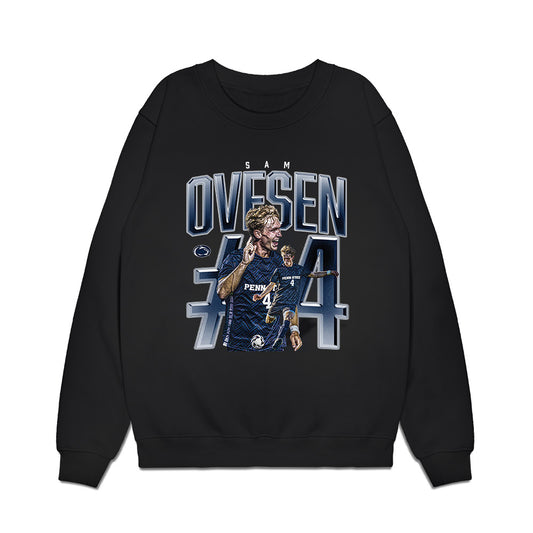 Penn State - NCAA Men's Soccer : Samuel Ovesen - Collage Premium Crewneck Sweatshirt-0