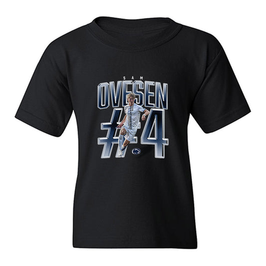 Penn State - NCAA Men's Soccer : Samuel Ovesen - Collage Youth T-Shirt-0