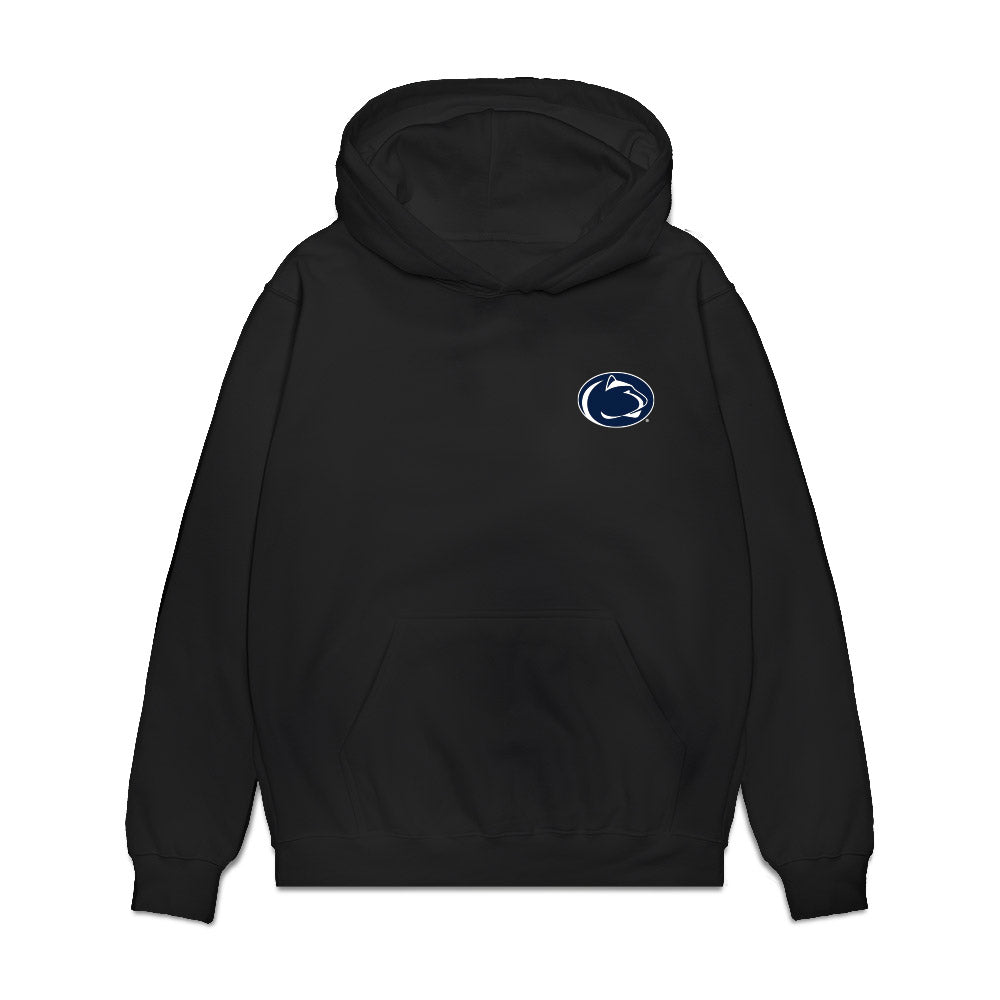 Penn State - NCAA Men's Soccer : Samuel Ovesen - Collage Premium Hooded Sweatshirt-0