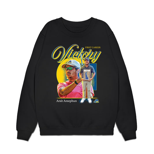 Delaware - NCAA Men's Golf : Arsit Areephun - Collage Premium Crewneck Sweatshirt-0