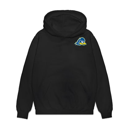 Delaware - NCAA Men's Golf : Arsit Areephun - Collage Premium Hooded Sweatshirt-0