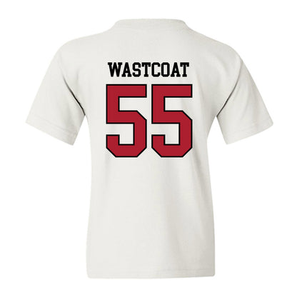 BSU - NCAA Football : Noah Wastcoat - Classic Shersey Youth T-Shirt-1