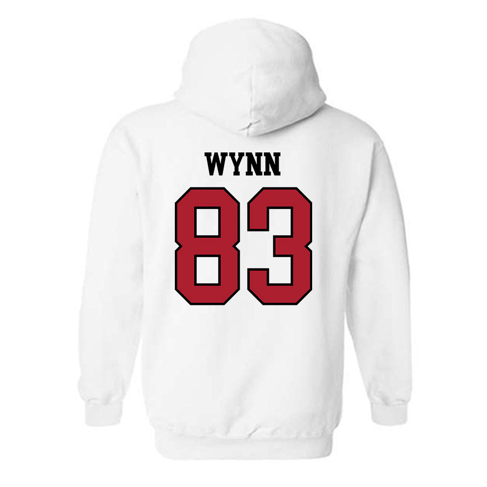 BSU - NCAA Football : Mike Wynn - Classic Shersey Hooded Sweatshirt-1