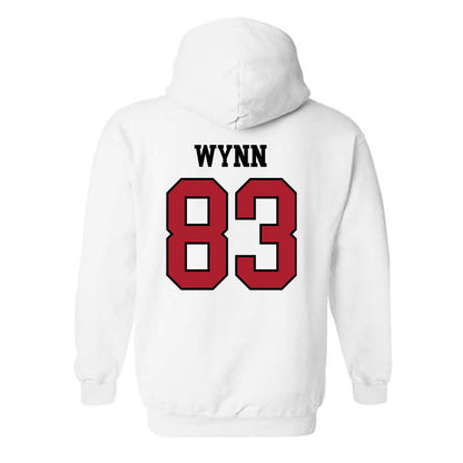 BSU - NCAA Football : Mike Wynn - Classic Shersey Hooded Sweatshirt-1