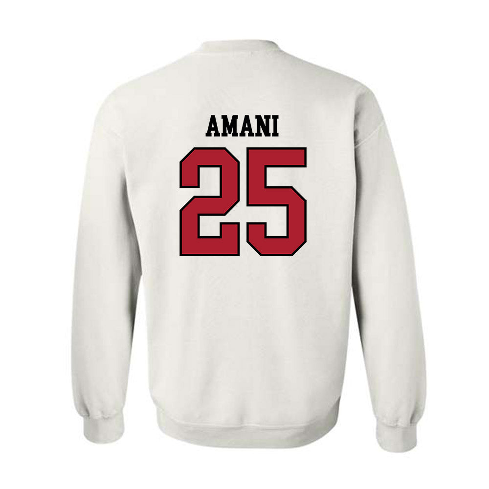 BSU - NCAA Men's Soccer : Francois Amani - Classic Shersey Crewneck Sweatshirt-1