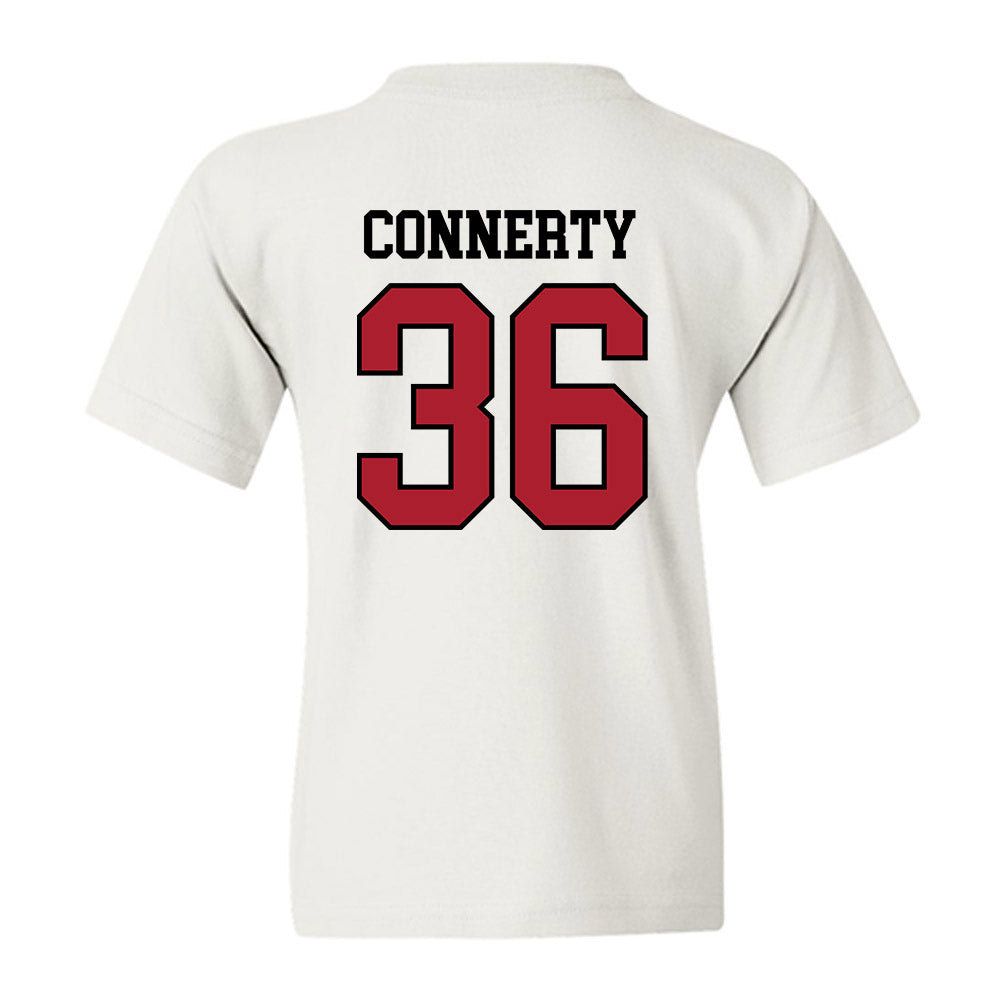 BSU - NCAA Football : Matt Connerty - Classic Shersey Youth T-Shirt-1