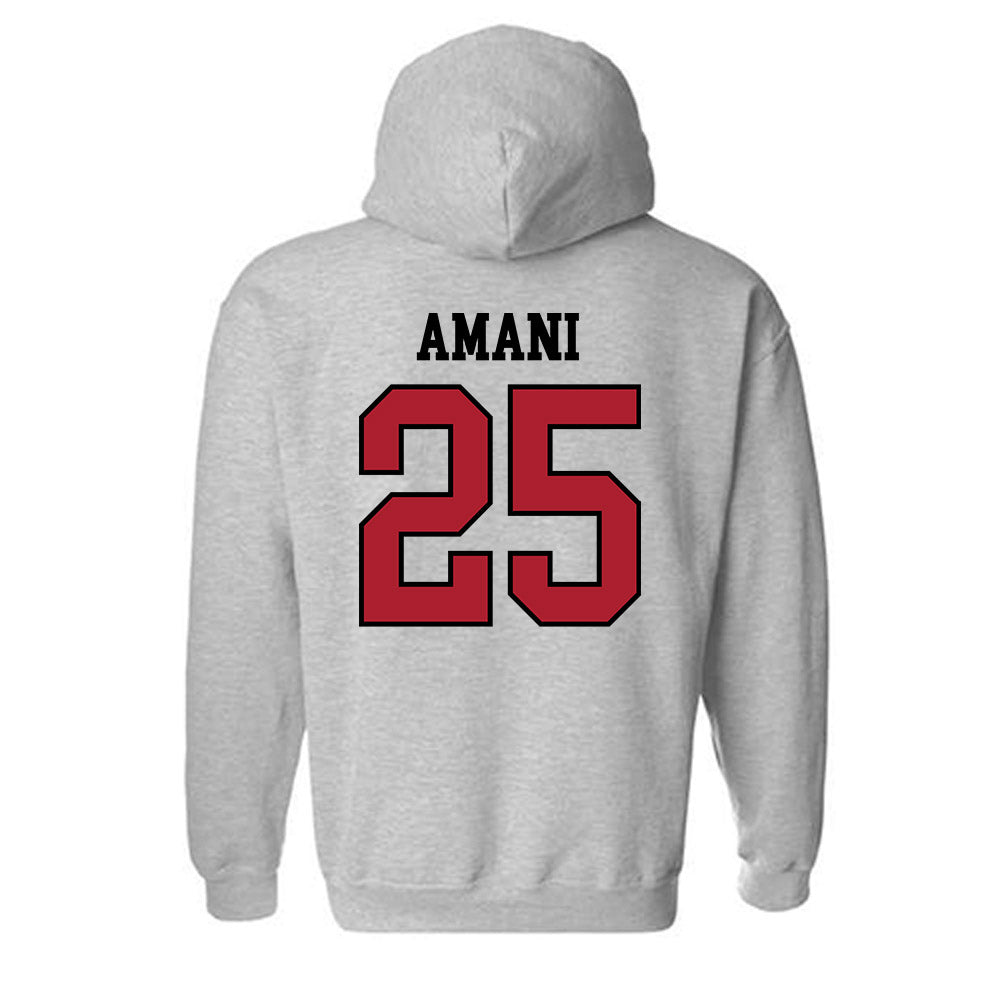 BSU - NCAA Men's Soccer : Francois Amani - Classic Shersey Hooded Sweatshirt-1