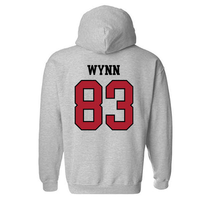 BSU - NCAA Football : Mike Wynn - Classic Shersey Hooded Sweatshirt-1